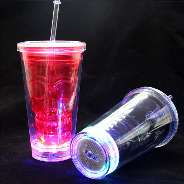 New Item Halloween beer mug, promotion gift plastic beer mug