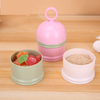 Wholesale Three Layers Baby Milk Powder Snacks Storage Box