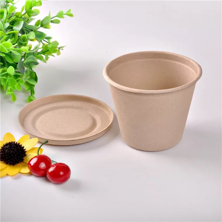 Costom Logo Disposable Paper Cup With Lid
