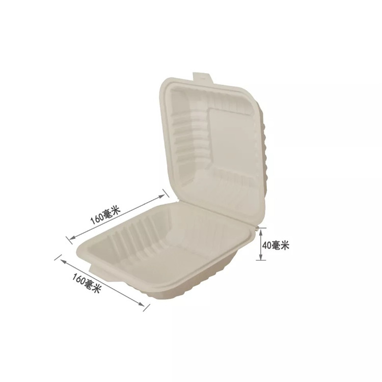 Disposable Dinnerware Set Degradable Food Packing Box