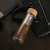 New Style High Borosilicate Glass for Business with Bamboo Lid