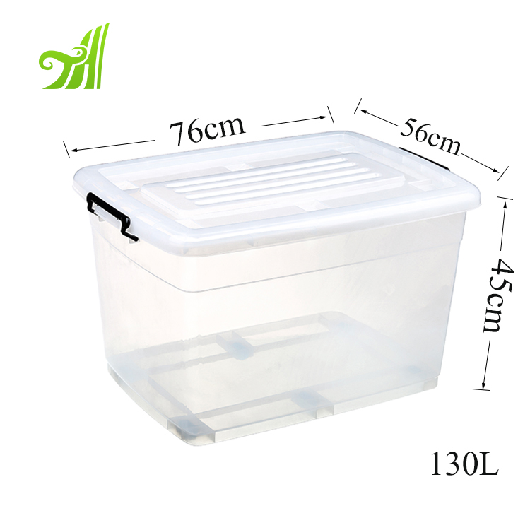 Promotional New Design Plastic Compartment Storage Box With Lid