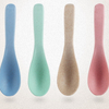 Best Selling Wheat Straw Plastic Spice Soup Spoon 