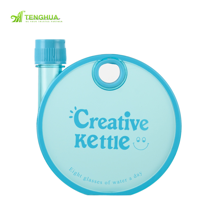 350ml Fashion Promotional Gift Round Mini Water Bottle With Custom Logo