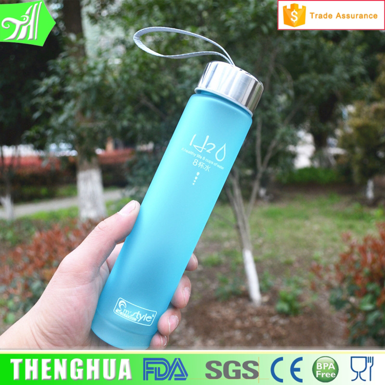 280ml Eco Friendly & BPA-Free Outdoor Use Water Bottle Transparent