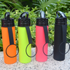  New Innovation Wholesale Foldable Silicone Sports Water Bottle