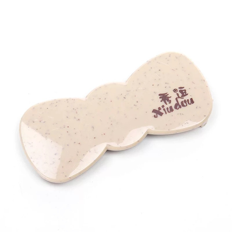 Free Sample Biodegradation Wheat Straw Mirror Comb