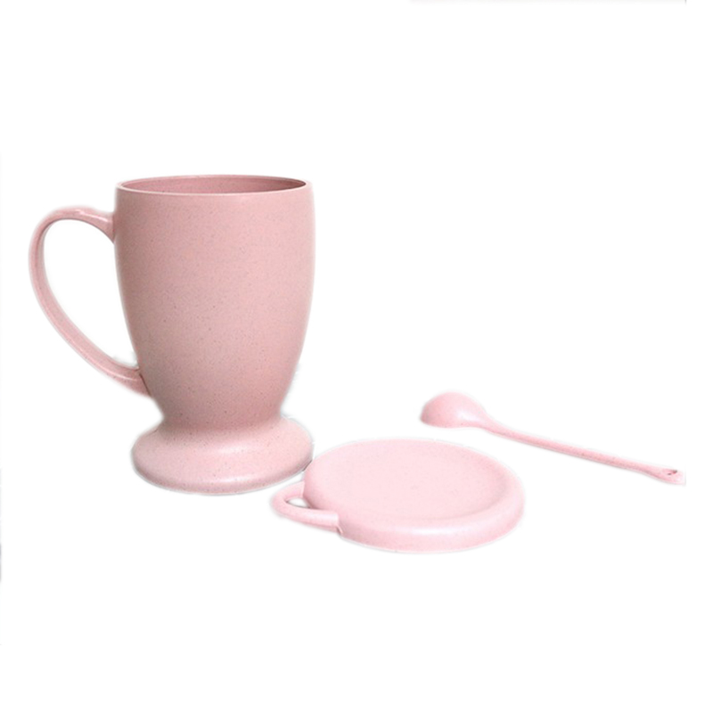 Wholesale Eco-friendly Wheat Straw Color Mini Plastic Food Cup