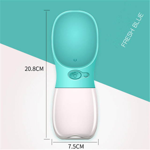350ML Dog Travel Water Bottle, Portable Dog Water Bottle, Dog Water Bottle For Outdoor