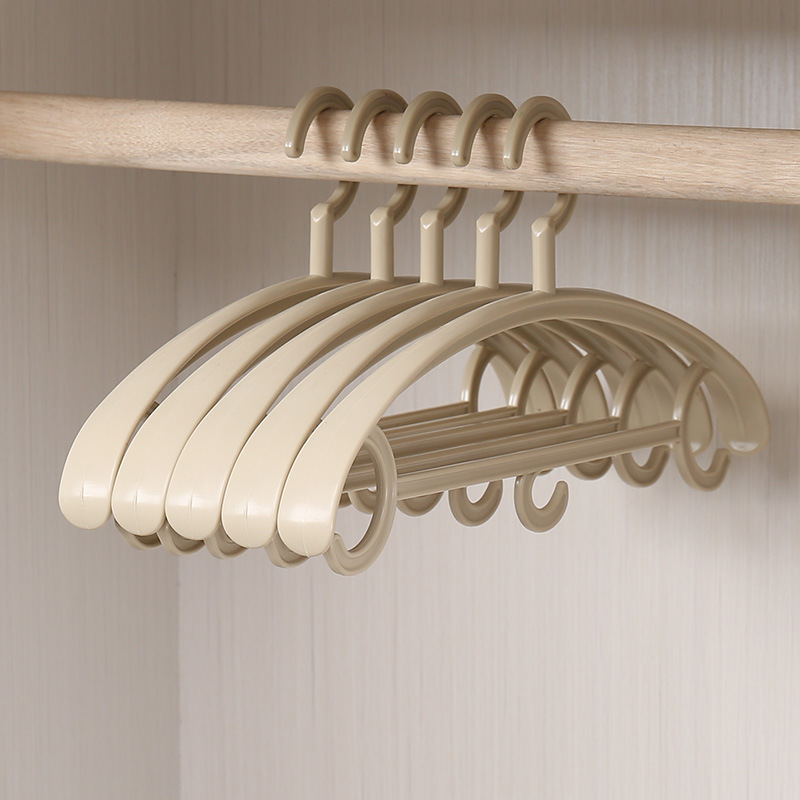 High Quality Wet And Dry Multiple Choice Plastic Suit Hanger Rack