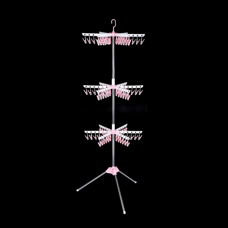 Chinese Supplier Promotional Promotion Product Multipurpose Plastic Drying Clothes Hanger Folding