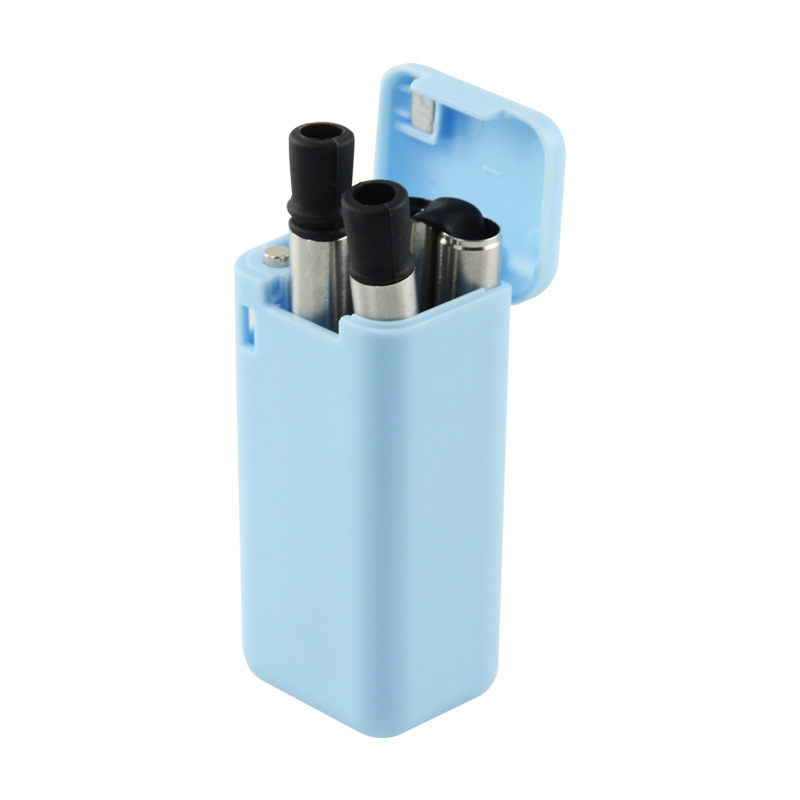 Amazon Hot Sale Stainless Steel Collapsible Final Drinking Straw For Outside