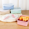 Wholesale BPA Free Plastic 3-Compartment Container Bento Style Lunch Box