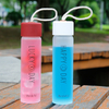  360ML Custom Logo Glass Water Bottle, Frosted Glass Bottle For Outdoor