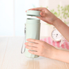 Hot Sale 450ml Portable Biodegradable Natural Bamboo Fiber Water Bottle