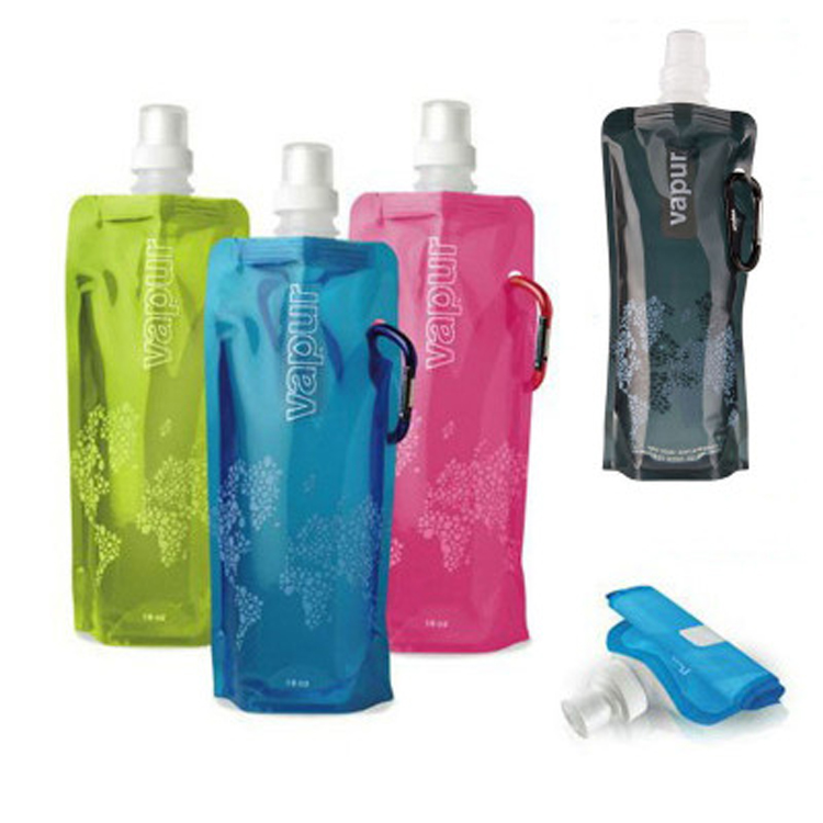 Colorful Folding Plastic Water Bottle