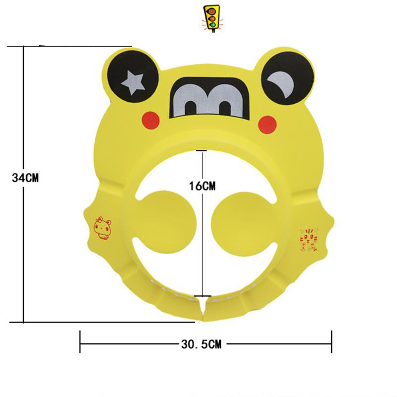 New Style Baby Bath Cap Adjustable with Earmuffs