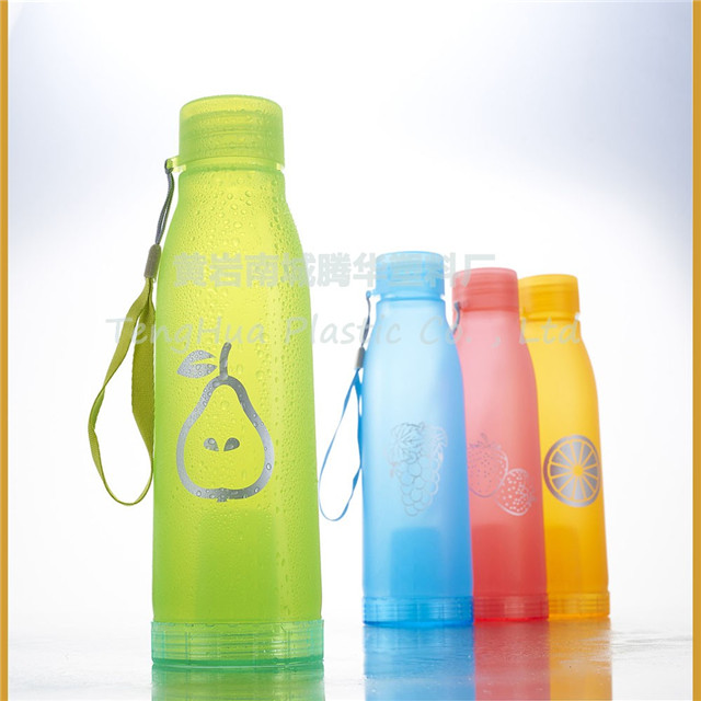 BPA free plastic fruit infuser water bottle sport fruit infuser bottle