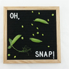 Hot Sale Wooden Frame Slotted Letter Board With Stand