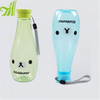400ml Cartoon Design Plastic Soda Bottle With Swing Top,Juice Bottle For Milk