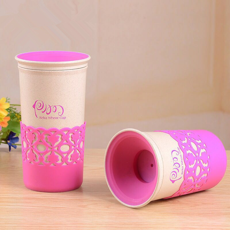 Chinese Supplier New Style Eco-friendly Wheat Straw Water Bottle