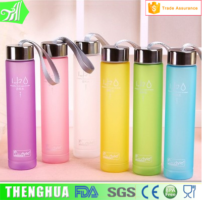 Water Tea Bottle Fruit Infuser Drink Wholesale Plastic Cup With Logo