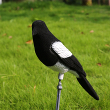 Outdoor Hunting Decoy Plastic Bait Magpie Animal Mould Simulation