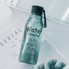 500ml Creative Design Plastic Water Bottle "Enjoy Wonderful Feeling"