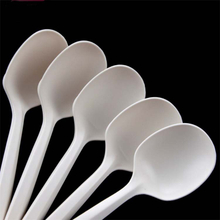 Disposable Degradable Corn Plastic Baby Coffee Spoon