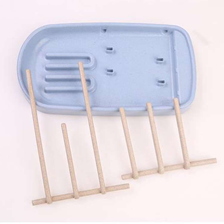 Wheat Straw Baby Milk Bottle Drying Racks Water Cup Drain Rack Holder Organizer Storage Racks
