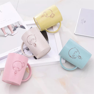 Eco-Friendly Wheat Straw BPA Free Coffee Mug 
