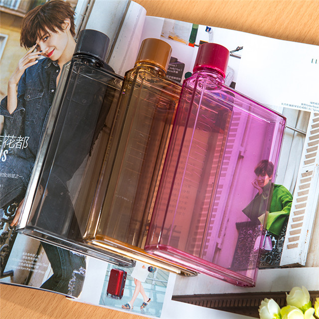 Durable Hot Sales Wholesale Standard Flat Quadrate Water Bottle