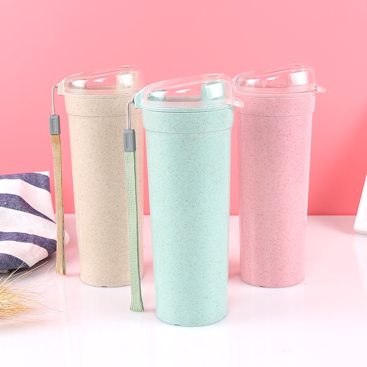 Biodegradable Wheat Straw Flip Bottle
