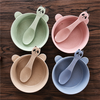 Wholesale Biodegradable Wheat Straw PP Baby Food Bowl