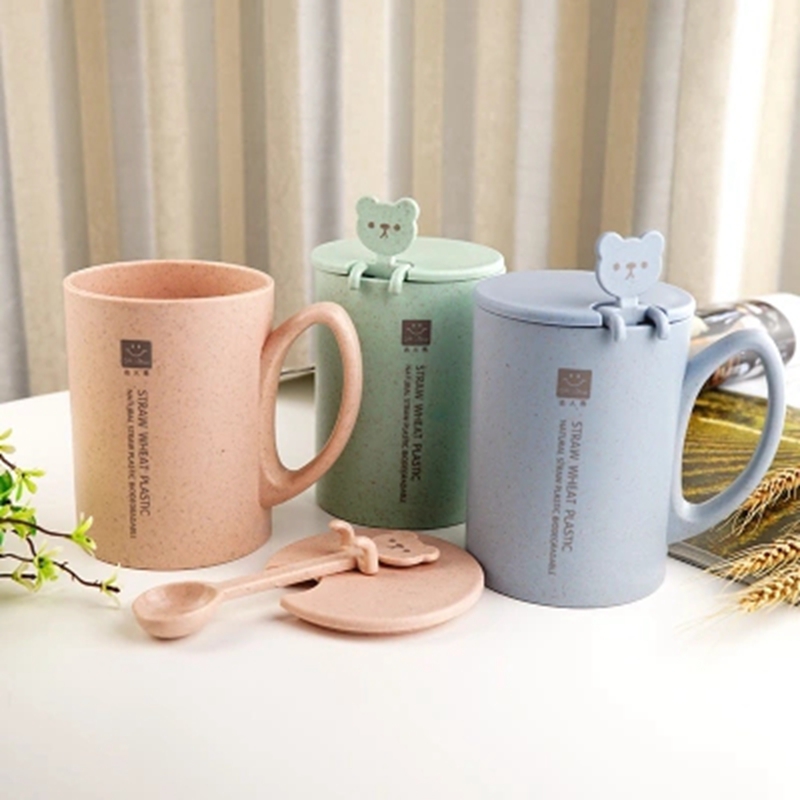 Wheat Straw Biodegradable Eco-Friendly Cup Set