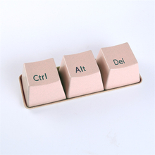 Hot Selling Wheat Straw Plastic Keyboard Style Storage Box
