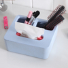 Home Wheat Straw Plastic Car Tissue Box Holder