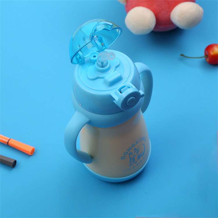 New Items Infant Stianless Steel Milk Bottle With Two Lids