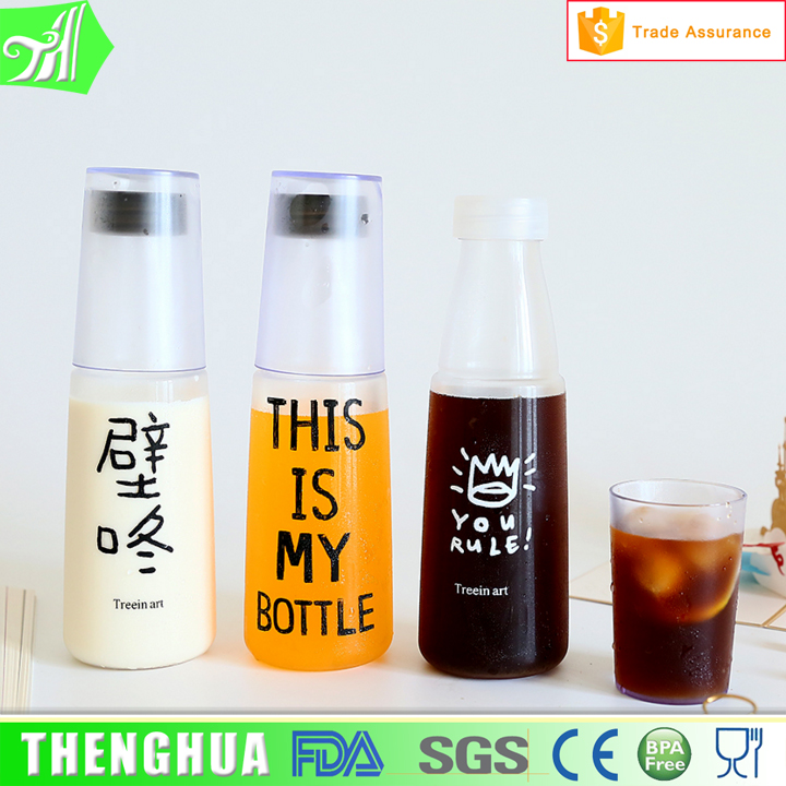 Creative Fonta Customized Plastic Shaker Insulated Water Bottle