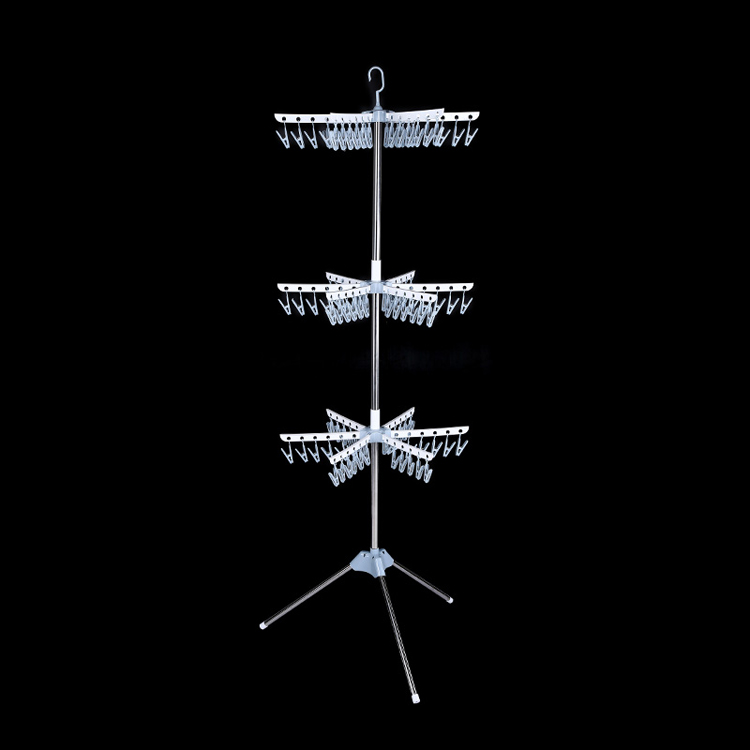 Chinese Supplier Promotional Promotion Product Multipurpose Plastic Drying Clothes Hanger Folding
