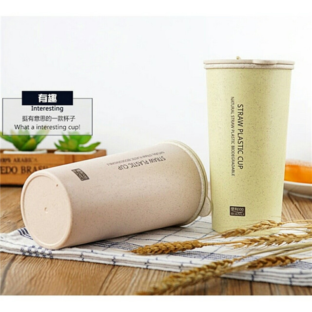 Durable Hot Sales Wholesale Wheat Straw Trainer Cup