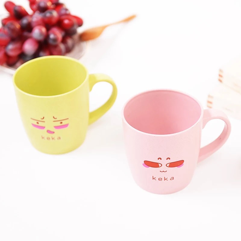Fashion Wheat Straw Platycodon Bottle Water Bottle