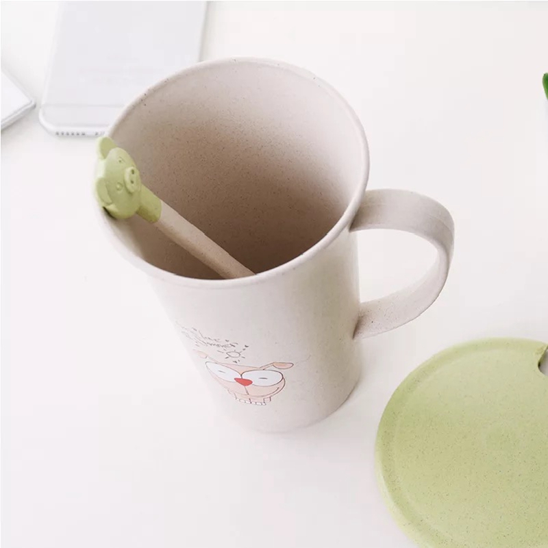 Degradable wheat straw water bottle supplier