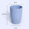 400ML Wholesale Custom Logo Color Plastic Drinking Cup Blue Coffee Cup 