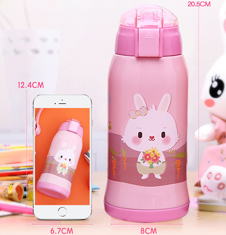 Stainless Steel Thermos, Stainless Steel Kids Water Bottle