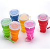 Silicone Collapsible Water Cup, Foldable Travel Cups, Silicone Cups