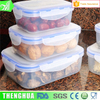 China supplier pp material 4 compartment lunch box,food storage