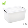 Wholesale durable multi purpose 5L-130L transparent stackable plastic box storage