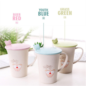 Standard Match Wheat Straw Eco - Friendly White Mug