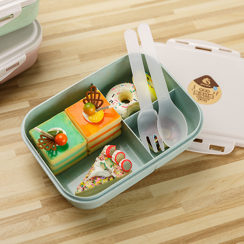 New Product Flat Lunch Box With Picnic Bag Camping Packed Lunch Box